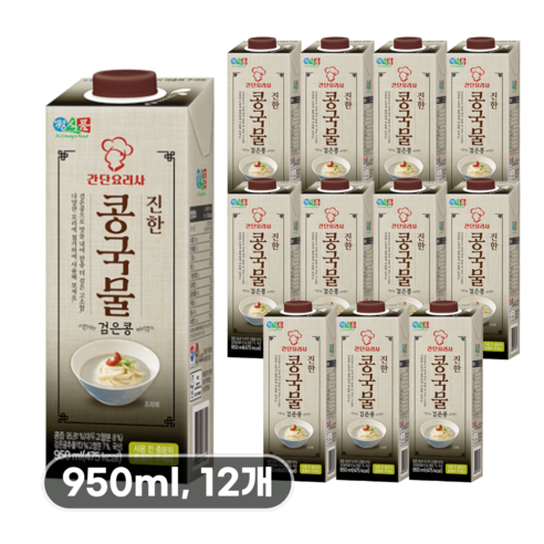 정식품 진한 콩국물 검은콩