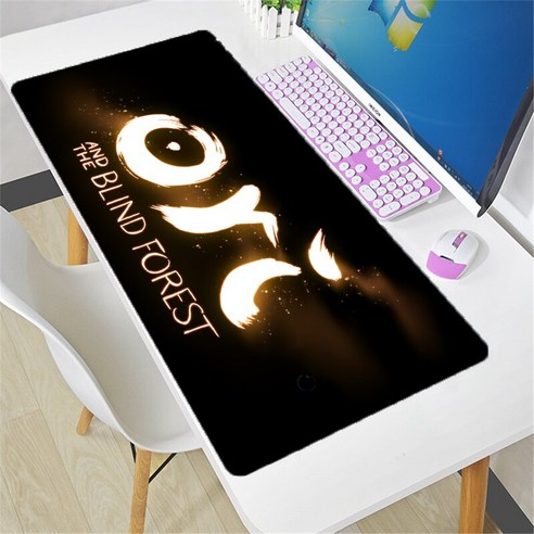 오리와 Wisps 마우스 패드 게임의 의지 대형 Dywan 게이머 키보드 데스크 매트 테이블 카펫 Mousepad XL XXL 900x400, 1_180x220x2mm