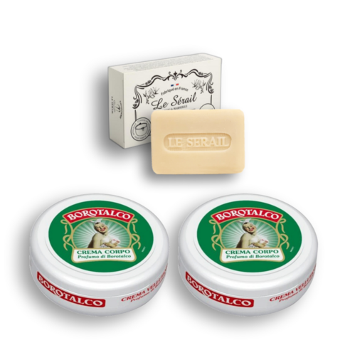 보로탈코 바디크림 150ml 2개 마르세유 비누100g 2개 보습세트, 1개