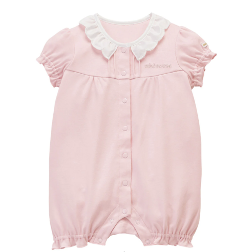 OOPSJAPAN MIKI HOUSE 해도면(Sea Island cotton) 쇼트올 아기옷