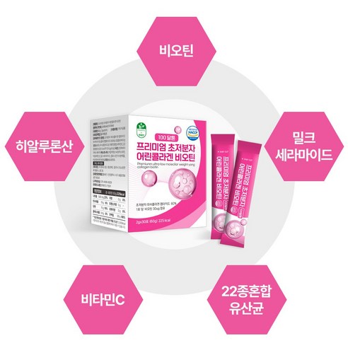 초저분자 어린콜라겐으로 피부 속부터 차오르는 생기를 경험하세요!