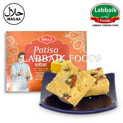 BIKAJI Patisa (Sweet) 400g 비카지 파티사 (달달한 간식), 400g, 1개