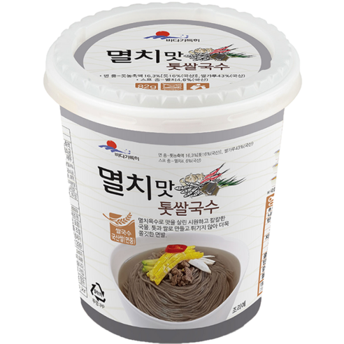 완도바다가득히 완도쌀국수 멸치맛 톳 쌀국수 12개, 12개, 82g