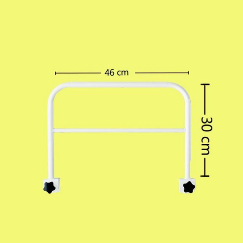 난간 침대가드 추락 방지 원목 2층 침대 가드, 화이트46cmx30cm