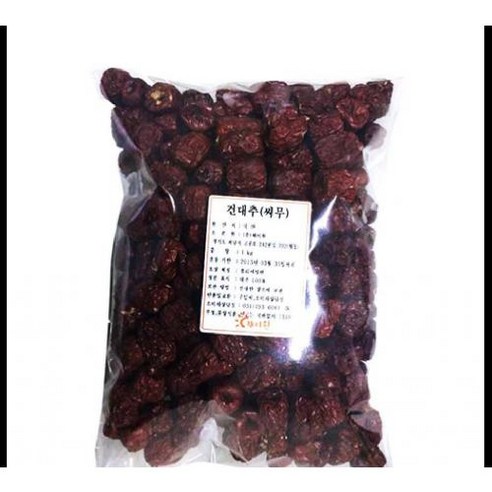 건대추 씨제거 1KG, 1개, 단품