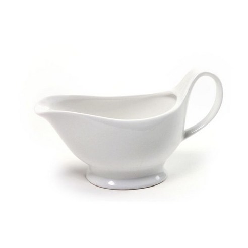 노르프로 그레이비 소스보트 473.2ml, 1개, White