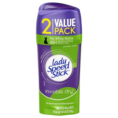 상품명: Lady Speed Stick 데오드란트 파우더 프레쉬 65g, 2개