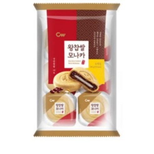 청우식품 왕찹쌀모나카, 240g, 17개