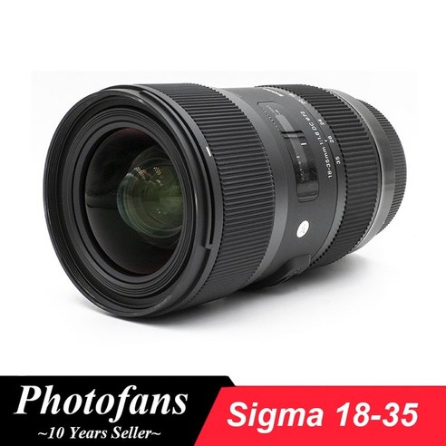 카메라렌즈 시그마 18-35mm F1.8 DC HSM 아트 렌즈 용, 02 with UV Filter_01 캐논 ef-s