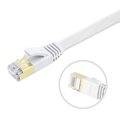 높은 성능과 다양한 호환성을 갖춘 플랫 이더넷 케이블