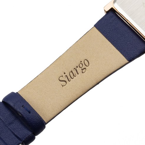 SIARGO SG-010 펜넬 컬렉션 커플 남자 여자 가죽 손목 시계