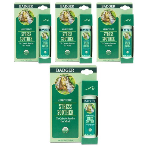Badger Stress Soother, 4개, 17g