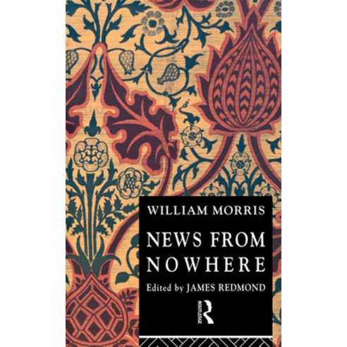 (영문도서) News from Nowhere Paperback, Routledge, English, 9780415075817