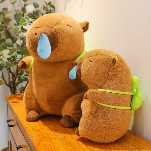 당신의 일상에 스며드는 따스함, 콧물 카피바라 인형!