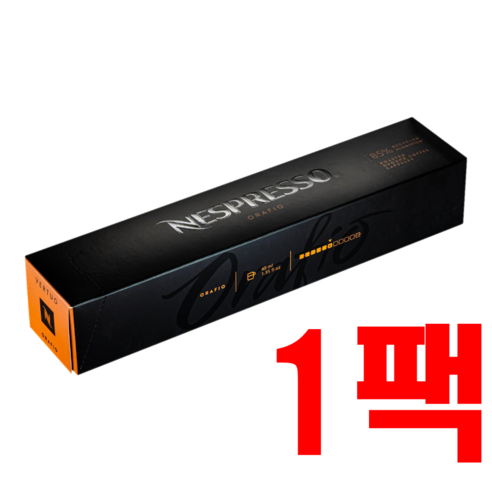 네스프레소 버츄오 캡슐 에스프레소 오라피오, 6.2g, 10개입, 1개