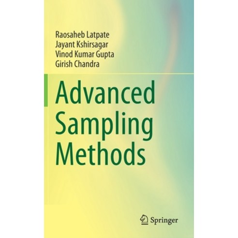 (영문도서) Advanced Sampling Methods Hardcover, Springer, English, 9789811606212