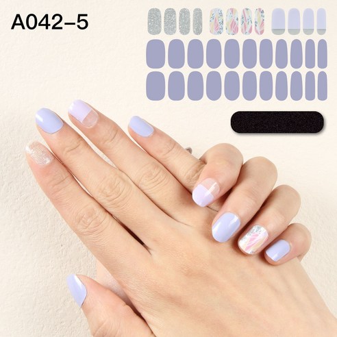 GN Aphrodite 네일패치 네일아트 네일스티커 34P, 1개, A042-5