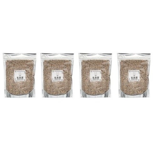 또와팜 화분 분갈이 세트 4종 세척 마사토(소립2kg+중립2kg+대립2kg+분갈이흙2L/0.5kg), 중립 2kg 4개