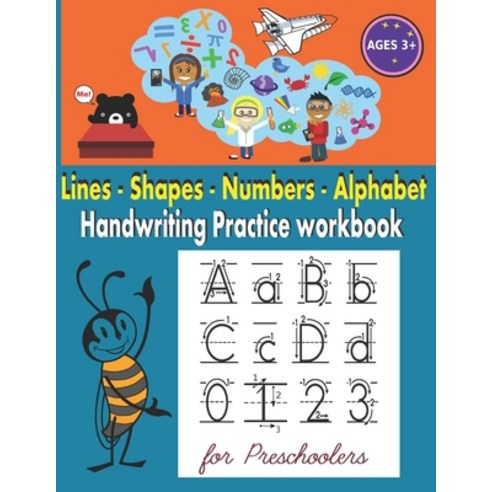 handwriting practice workbook: Shapes Numbers Alphabet Paperback, Independently Published, English, 9798565716849