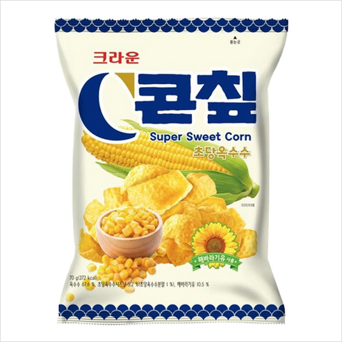 콘칲 초당 옥수수, 70g, 5개