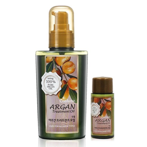 컨퓸 아르간 트리트먼트 헤어 오일 120ml + 25ml, 3세트