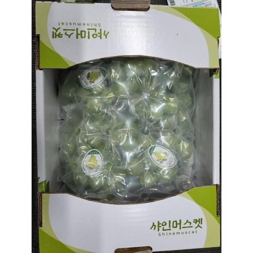 산지직송 당도보장 샤인머스켓 1kg/2kg 안심배송, 1개, 샤인머스켓2kg(5수)