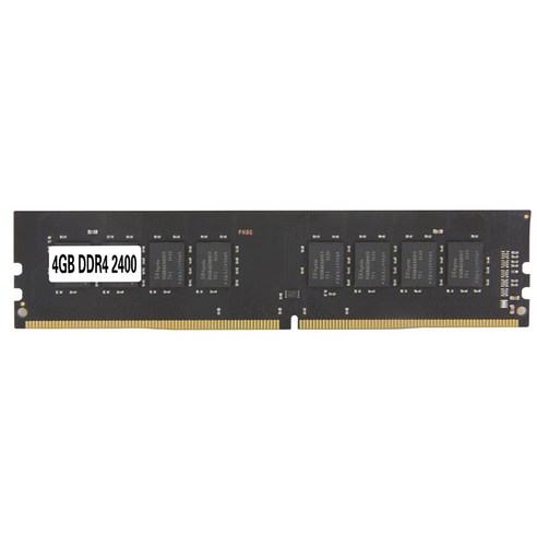노 브랜드 RAM 데스크탑 메모리 DDR4 4G 2400MHz 1.5V 288핀 컴퓨터 Intel AMD 양면 16 입자, 컴퓨터 메모리