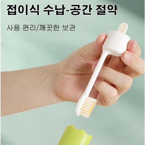 여행 필수템 Zaxnouvi 마카롱 칫솔로 상큼하게!