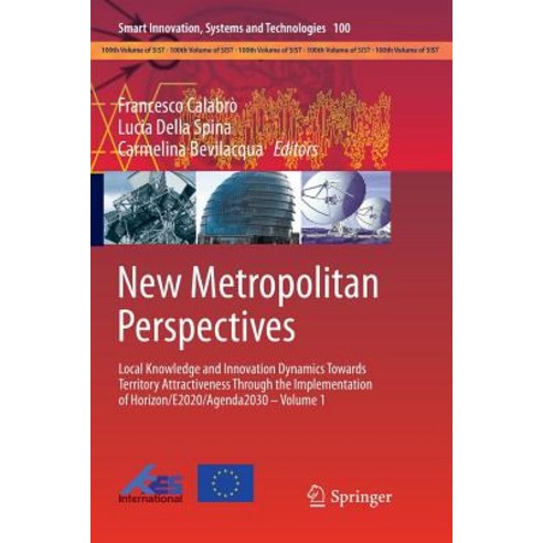 (영문도서) New Metropolitan Perspectives: Local Knowledge and Innovation Dynamics Towards Territory Attr... Paperback, Springer, English, 9783030063627