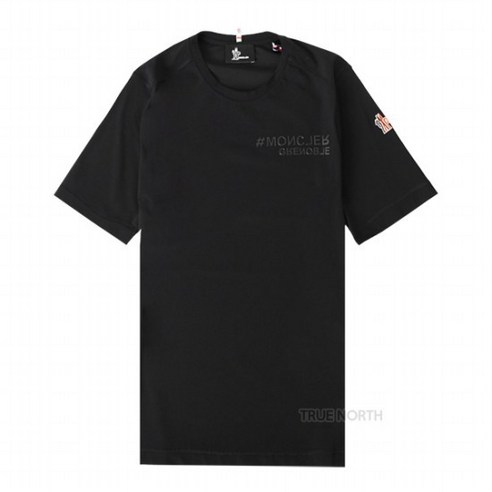 24SS 남성 8C00004 829JP 999 그레노블 로고 반팔 티셔츠 블랙