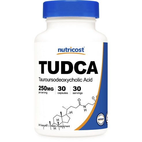 뉴트리코스트 투드카 250mg 캡슐, 1개, 30정