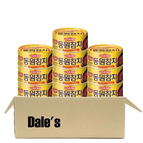 데일즈기획 동원 김치찌개용 참치, 135g, 10개