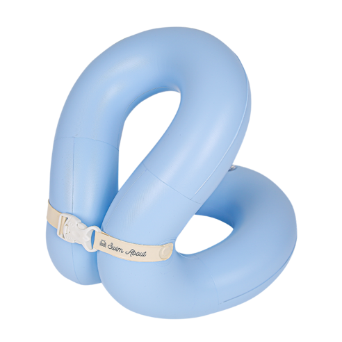 스윔어바웃 아동용 클래식 튜브조끼 25kg, 스카이 블루