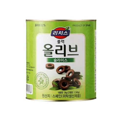 동서 리치스 슬라이스 블랙 올리브