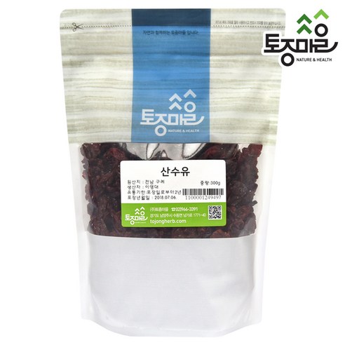 [KT알파쇼핑](토종마을)국산 산수유 300g, 1개