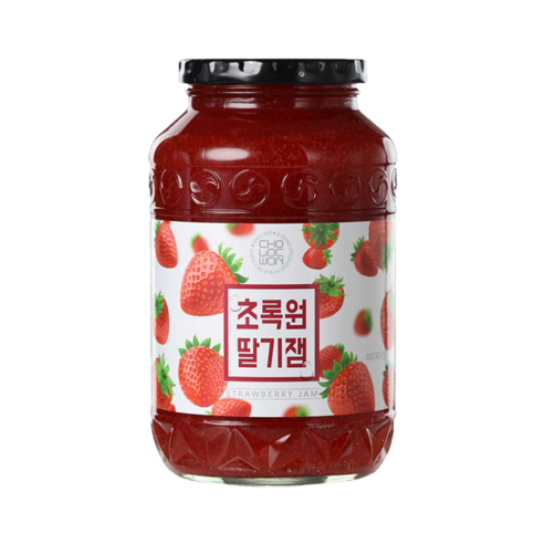 초록원 딸기잼, 1kg, 1개