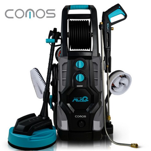 코모스 COMOS MAQ25 자흡기능 225바 인덕션 고압세척기 세차기 찌든때 물청소 하수구, 선택1) 기본구성