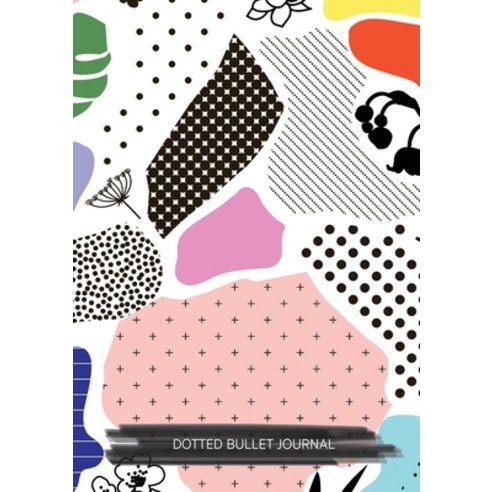 Abstract Multicolor - Dotted Bullet Journal: Medium A5 - 5.83X8.27 Paperback, Blank Classic, English, 9781774760147