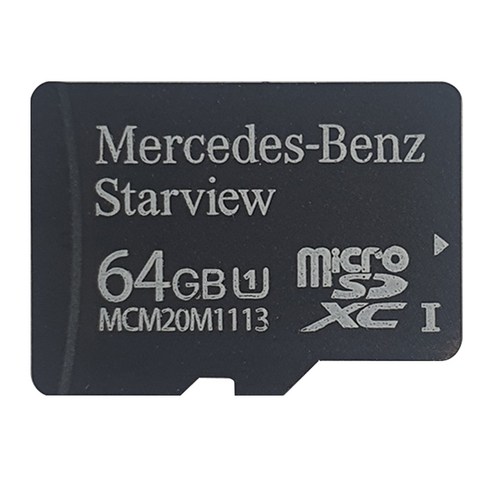메르세데스-벤츠 순정 정품 스타뷰 Starview 블랙박스 메모리카드 SD카드 32GB/64GB/128GB