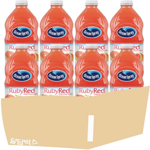 [달담박스]동서 오션스프레이 루비레드 1.89L 8개