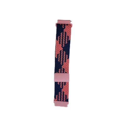 Watchband，Sports watch band，Nylon watch band，Quick release watch band，Magnetic watch band 20mm 22mm, 블루 핑크 색상_22mm