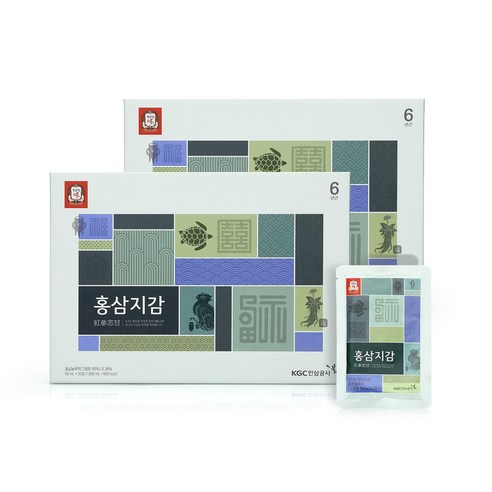 정관장 홍삼지감 50ml 20포 선물 1개 2개 세트, 1L