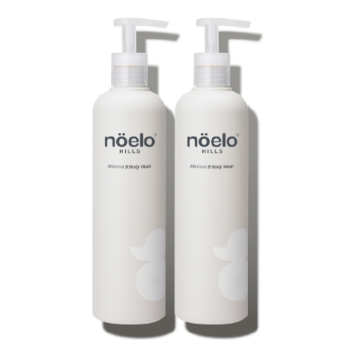 노엘로힐스 어린이 온가족 미니멀비 바디워시, 2개, 330ml