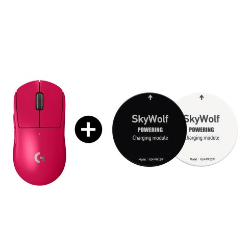 승리를 위한 궁극의 게이밍 파트너: 로지텍 G PRO X SUPERLIGHT 2 + 스카이울프 무선충전 차징독 파워링