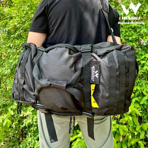 윈어블 65L 대용량 헬스 유도 주짓수 백팩: 편안하고 다목적적인 운동 필수품 운반용 백팩