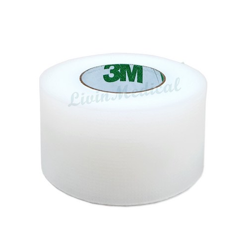 3M 트랜스포 1527-1 의료용테이프 투명 플라스틱 반창고 낱개 1롤, 1개