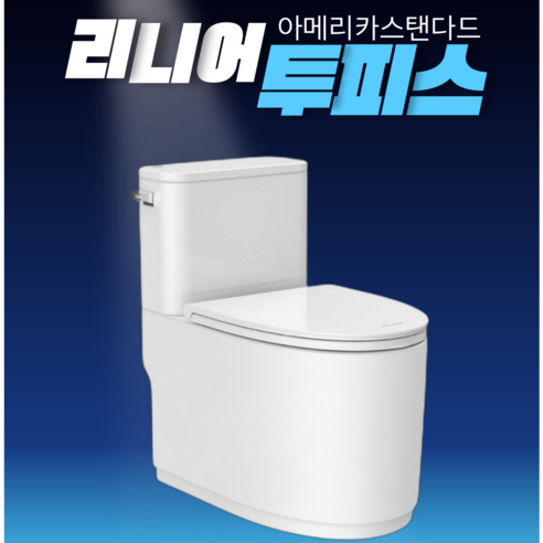 세련된 디자인과 절수 기능이 결합된 완벽한 양변기