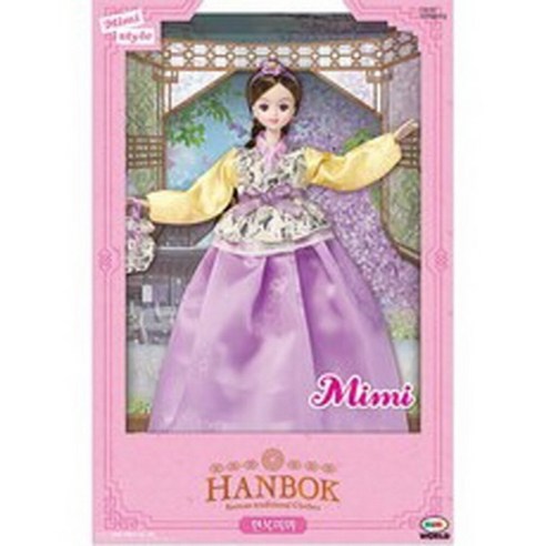 한복 미미 유채아씨/한복인형/추석인형/명절인형/설날인형/