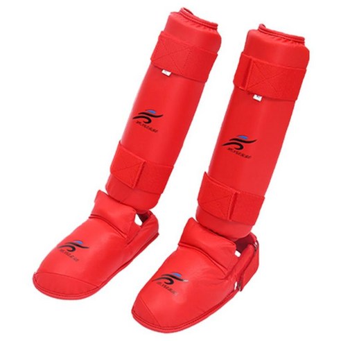 MMA Shin Guards Leg Instep Protector 무에타이 트레이닝 장비, 멀티 컬러, 스펀지