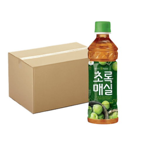   웅진 초록매실, 340ml, 24개